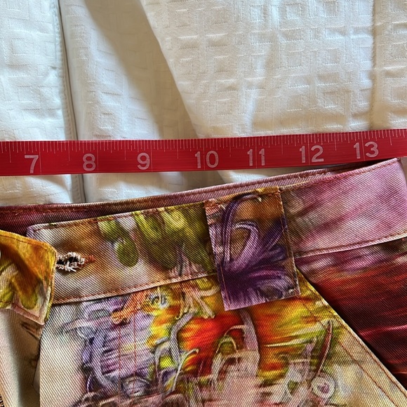 Collina Strada chrysanthemum cargo pants NWT size XS one pair left. - Picture 7 of 8